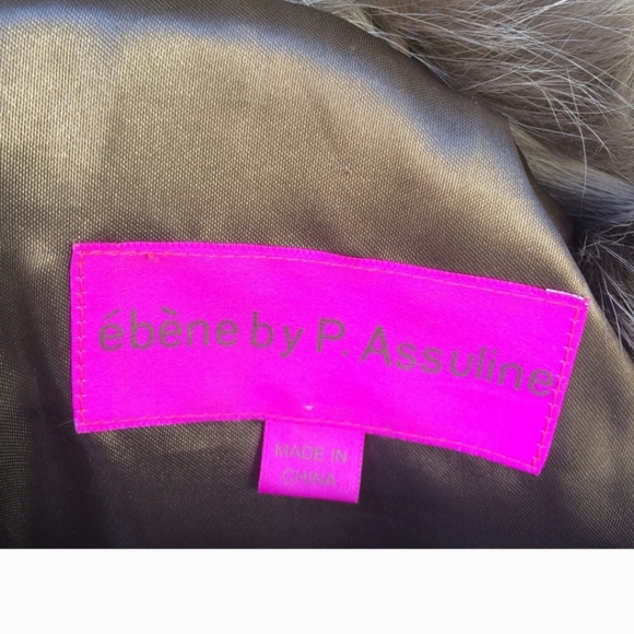 'ebene  by Patrick Assuline Fox fur leather jacket - Picture 6 of 6